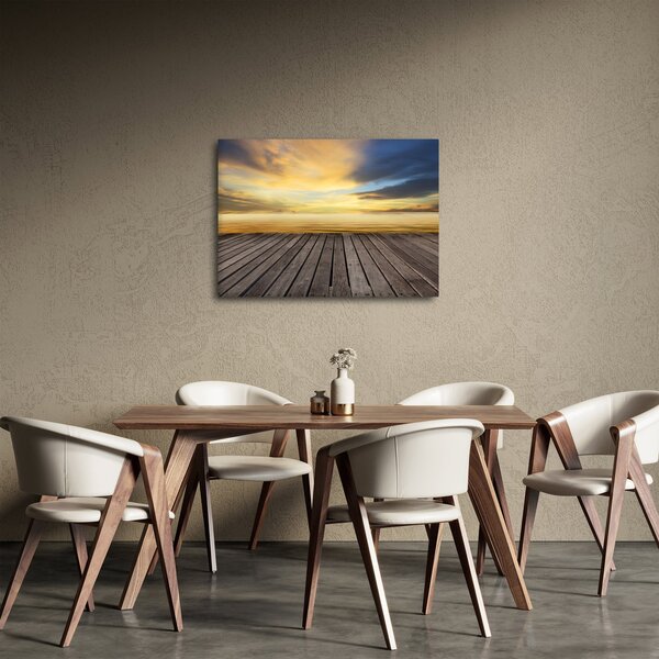 Kép - Kilátással rendelkező móló (70x50 cm)