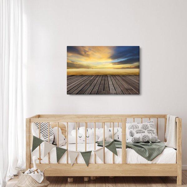 Kép - Kilátással rendelkező móló (90x60 cm)