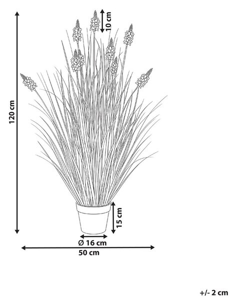 Műnövény LAVENDARIUM 120 cm Ibolya
