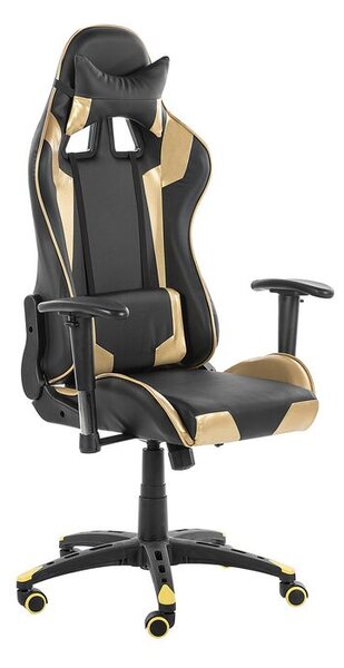 Irodai szék Kite (fekete + arany). 1011253