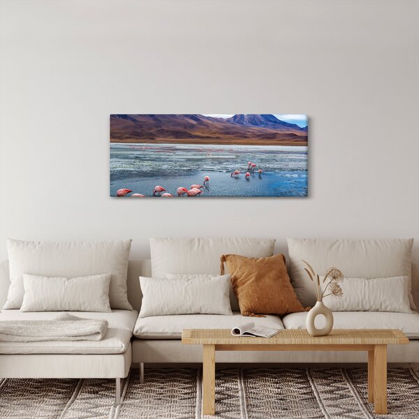 Kép - Flamingók (120x50 cm)