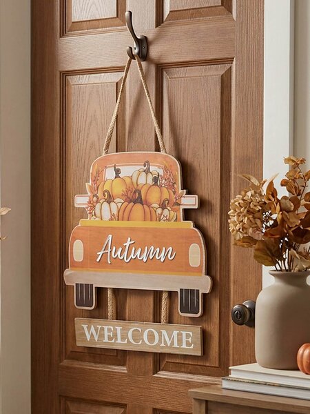 Sinsay - Fali dekoráció – autó „Autumn Welcome” felirattal - többszínű