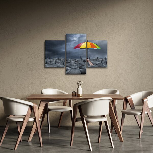 Kép - Esernyők (90x60 cm)