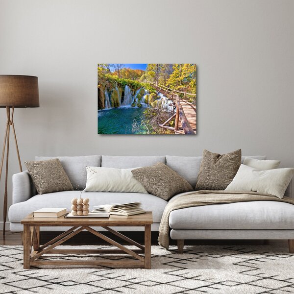 Kép - Bejárat a vízesésekhez (70x50 cm)