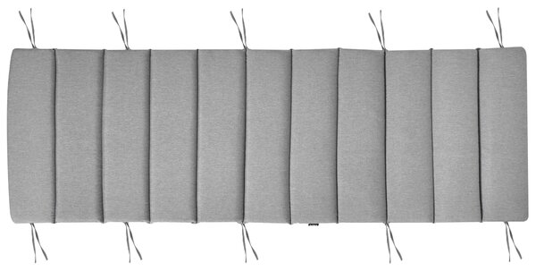 Kerti párna napozóágyhoz BRESCIA PREMIUM 180 x 60 cm Melírszürke
