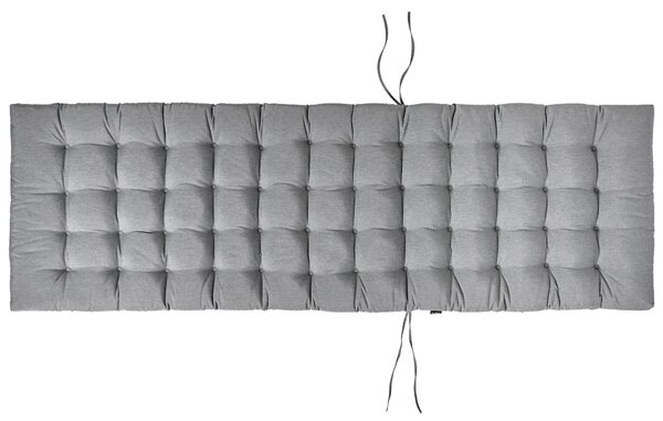 Kerti párna napozóágyhoz CESANA PREMIUM 192 x 56 cm Melírszürke
