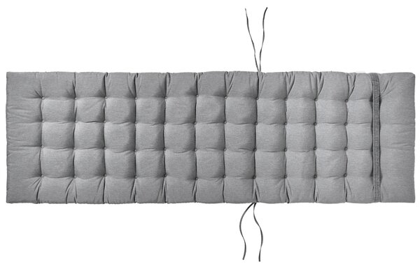 Kerti párna napozóágyhoz CESANA PREMIUM 192 x 56 cm Melírszürke