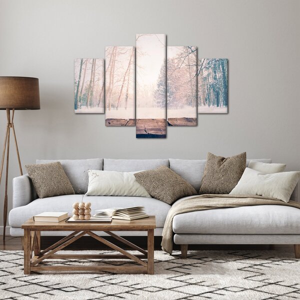 Kép - Kilátás az erdőbe (150x105 cm)