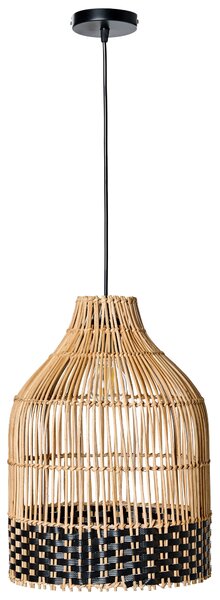 Függőlámpa GILO Rattan Természetes