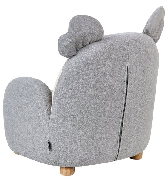 Gyerekfotel Koala HERVIK Szürke