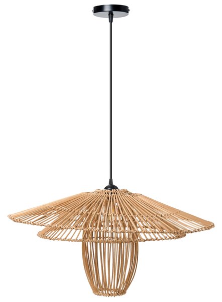 Függőlámpa BOTIJAS Rattan Természetes