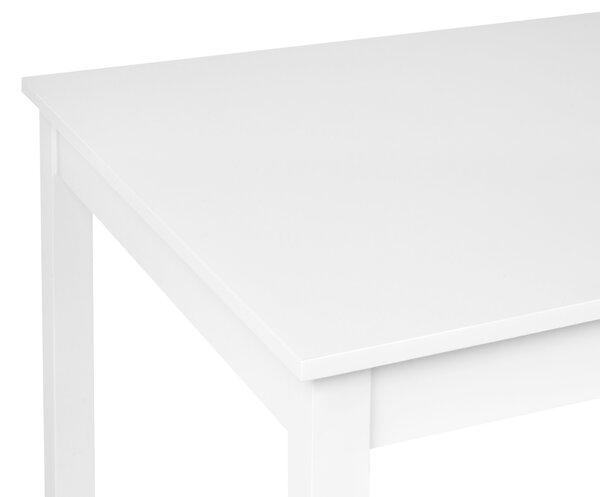 Étkezőasztal BARLEE Fehér 120 cm 75 cm Nyárfa