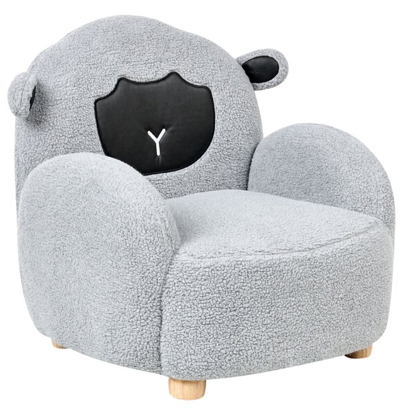 Gyerekfotel Bárány ULA Buklé Szürke