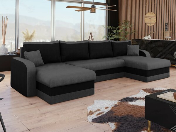 Sarokkanapé Comfivo Melissa IV, Kárpit, 80x304x140cm
