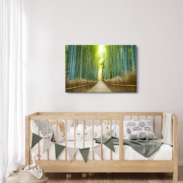 Kép - Sikátor bambuszal (90x60 cm)