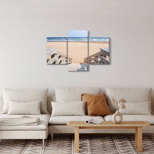 Kép - Tengerpart (90x60 cm)