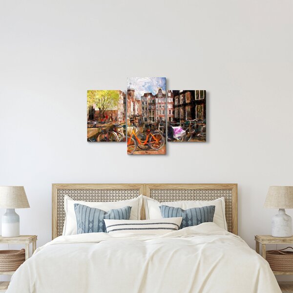 Kép - Amsterdam (90x60 cm)