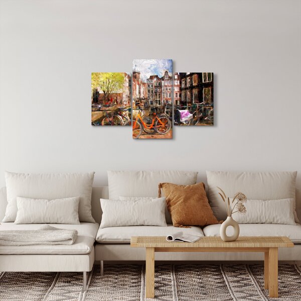 Kép - Amsterdam (90x60 cm)