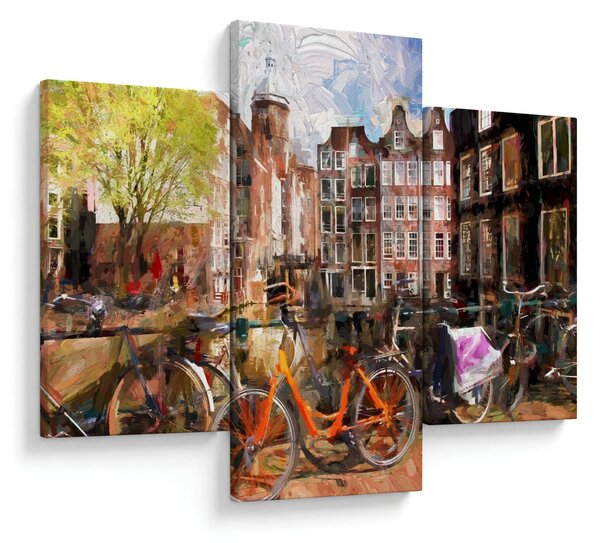 Kép - Amsterdam (90x60 cm)