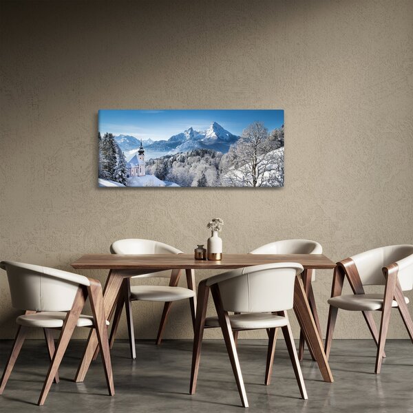 Kép - Havas táj (120x50 cm)