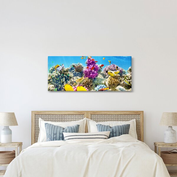Kép - A tenger világa (120x50 cm)