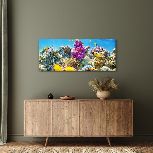 Kép - A tenger világa (120x50 cm)