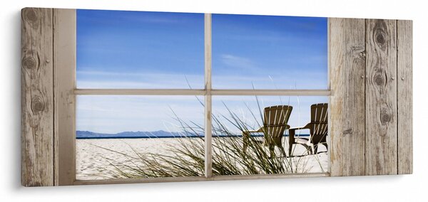 Kép - Kilátás az ablakból (120x50 cm)