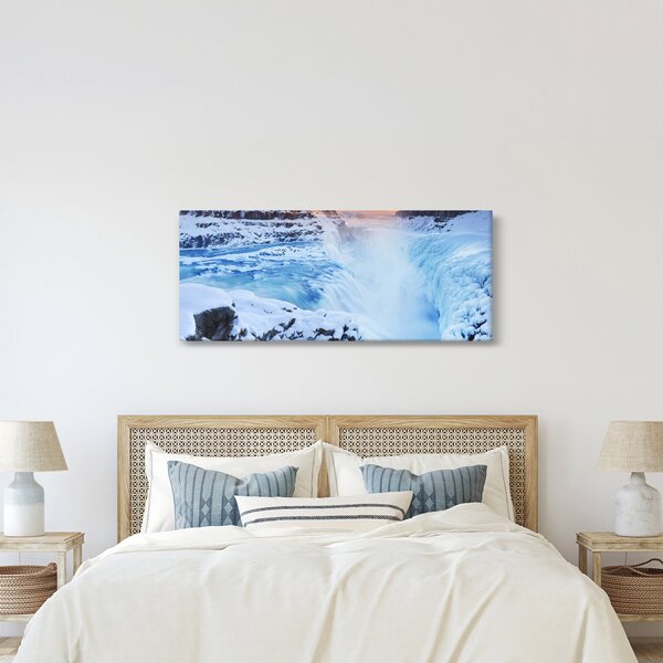 Kép - Hideg vízesések (120x50 cm)