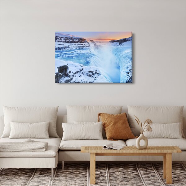 Kép - Hideg vízesések (90x60 cm)