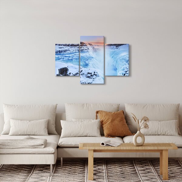Kép - Hideg vízesések (90x60 cm)