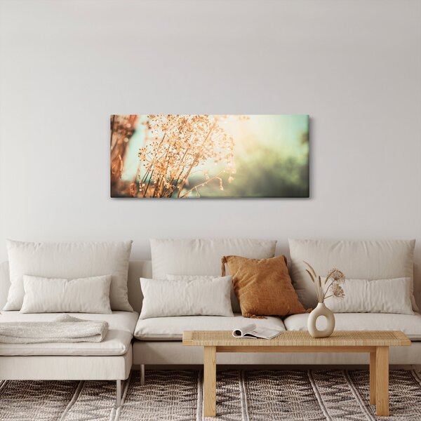 Kép - Réti növények (120x50 cm)