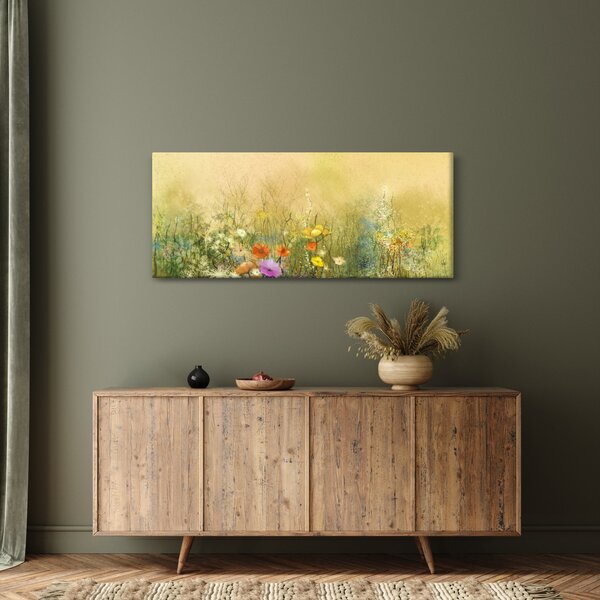 Kép - Festett rét (120x50 cm)