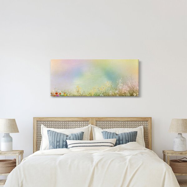 Kép - Festett rét 2 (120x50 cm)