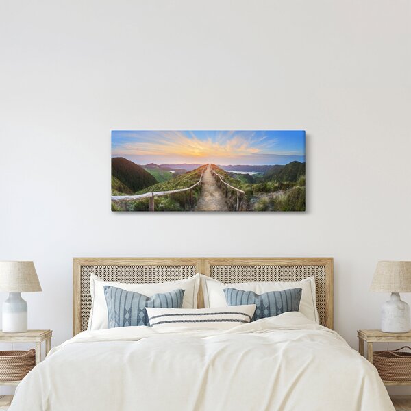 Kép - Hegyi ösvény (120x50 cm)