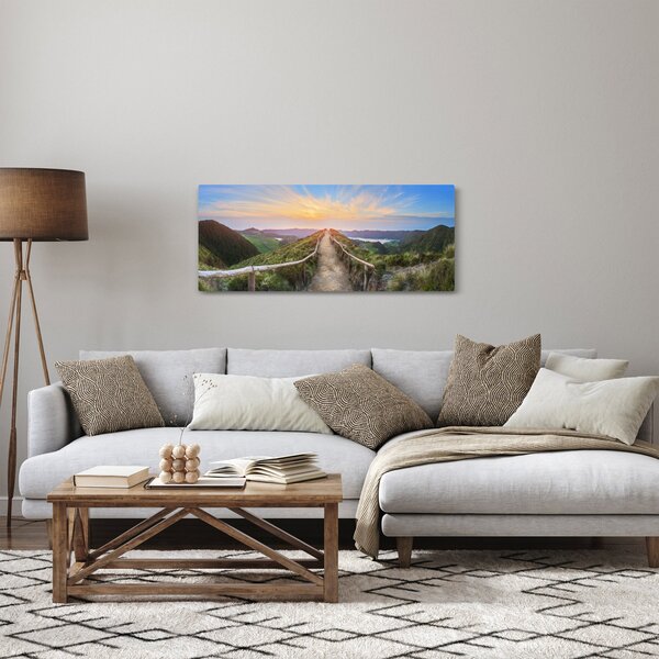 Kép - Hegyi ösvény (120x50 cm)