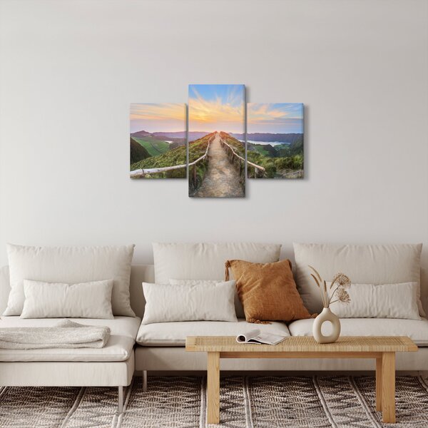 Kép - Hegyi ösvény (90x60 cm)
