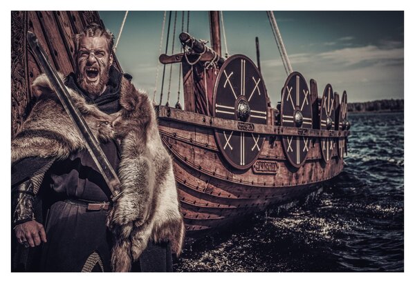 Kép - Viking (90x60 cm)
