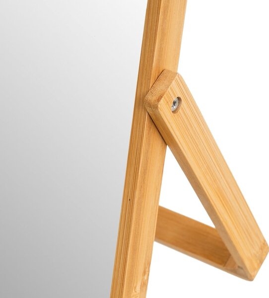 Kozmetikai tükör bambusz kerettel 20x27 cm – Casa Selección