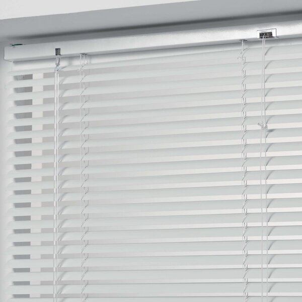 Fehér fém zsaluzia 90x130 cm Venitien – douceur d'intérieur