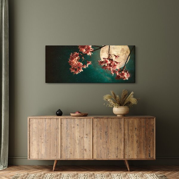 Kép - Sakura teliholdkor (120x50 cm)