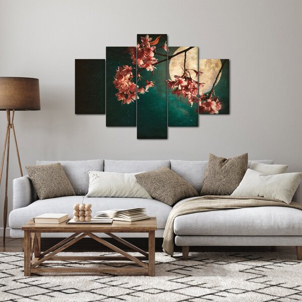 Kép - Sakura teliholdkor (150x105 cm)