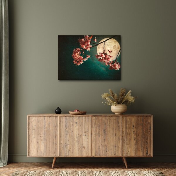 Kép - Sakura teliholdkor (70x50 cm)
