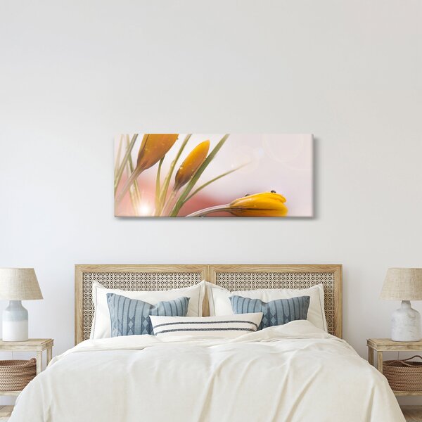 Kép - Tavaszi virágok (120x50 cm)