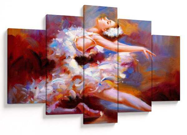Kép - Balerina, festmény (150x105 cm)