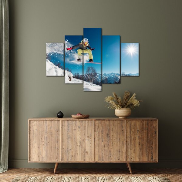 Kép - Snowboardos (150x105 cm)