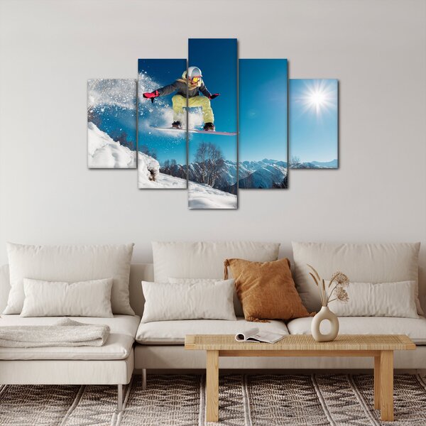 Kép - Snowboardos (150x105 cm)