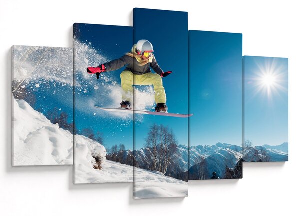 Kép - Snowboardos (150x105 cm)