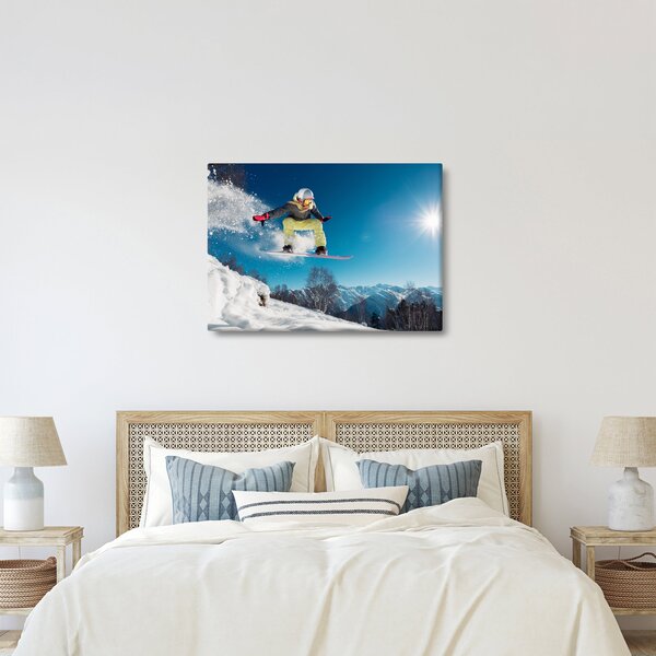 Kép - Snowboardos (70x50 cm)