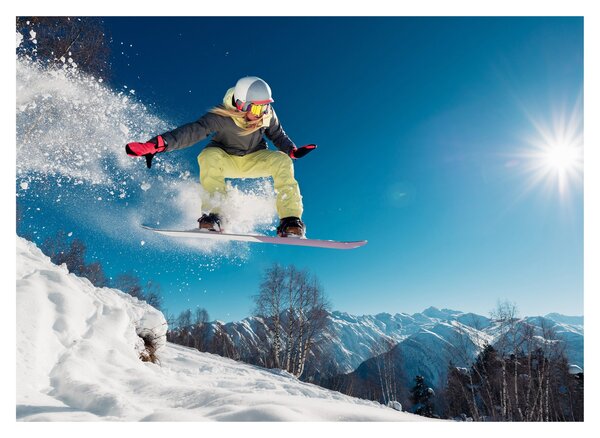 Kép - Snowboardos (70x50 cm)