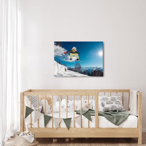 Kép - Snowboardos (70x50 cm)
